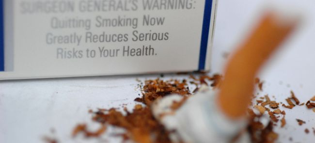 Tobacco addiction research